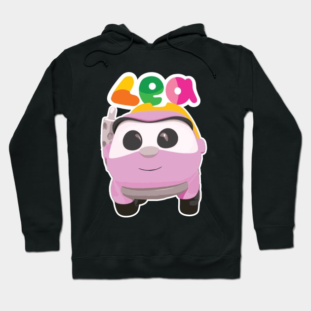 LEO the truck - LEA Hoodie by cowtown_cowboy